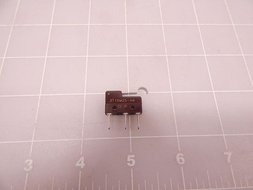 HONEYWELL 311SM25-H4 BASIC / SNAP ACTION SWITCHES BASIC SW SPDT 125 VAC 1 A STR LVR ACTR T78846