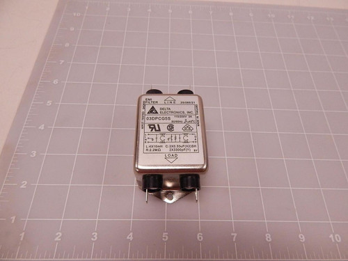DELTA ELECTRONICS 03DPCG5S EMI FILTER T79828