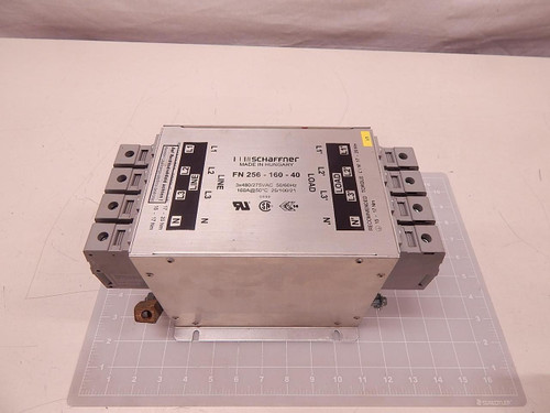 SCHAFFNER FN 256-160-40 LINE FILTER 3X480/275 VAC 50/60 HZ T80165