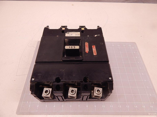 FPE NJL NJL631125 AB CIRCUIT BREAKER 125 A 600 V AC 3 POLE T81401