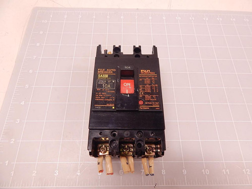 FUJI SA33B 10 AMP CIRCUIT BREAKER T82626