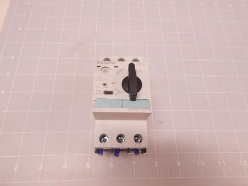 SIEMENS 3RV1021-1CA10 SIRIUS MANUAL MOTOR STARTER T82734