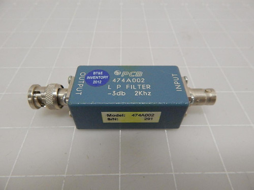 PCB ASSEMBLY 474A002 L P FILTER T63426