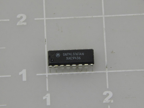 LOT OF 9 TEXAS INSTRUMENTS XAE9436 SN74LS161AN COUNTER ICS 4-BIT SYNCH BINARY T85631