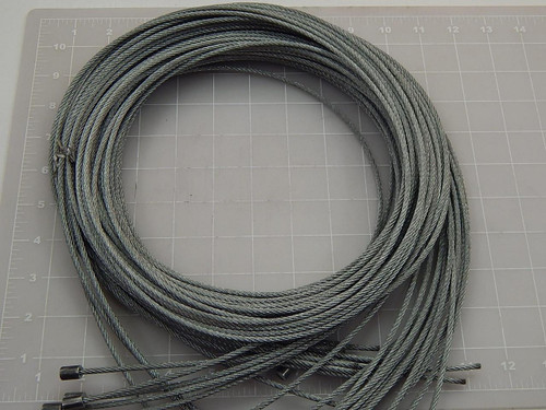 LOT OF 20 1301794786 CABLE W/ SWAGED END FOR E BALANCER T87449