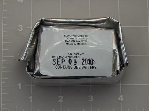 LOCKHEED MARTIN 3502-400 BATTERY T87539