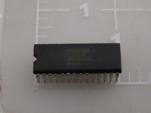 LOT OF 95 TOSHIBA TC90A53N 0448HAL 493347 ENCAPSULATION:DIP-283-LINE DIGITAL Y / C SEPARATOR IC T88300