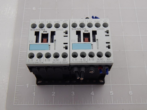 LOT OF 2 SIEMENS 3RT1016-1BB41 SIRIUS CONTACTOR T90007