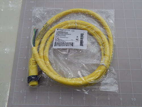 Brad Connectivity, Molex 1300060533, 103002A01F050 Mini-Change Assemblies 3P Male Straight T91378 For Sale