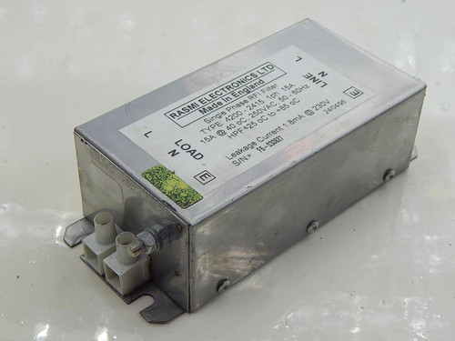 Rasmi Electronics 4200-2415 Single Phase RFI Filter T90737 For Sale