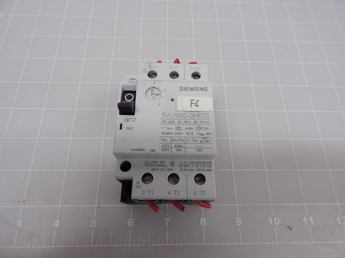 SIEMENS 3VU1300-0MK00 CIRCUIT BREAKER T90046