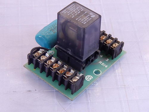 Tyco Electronics, Potter & Brumfield RS14 Relay w/ Circuit Board T96424 For Sale