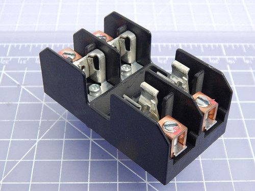 Lot of 5 Bussmann BC6032B Fuse Holders T100489 For Sale