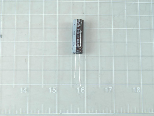 Lot of 40 Nichicon UPM1C102MPD Aluminum Electrolytic Capacitor Leaded 16volts 1000uF 10x31.5 20% 5LS T95047 For Sale