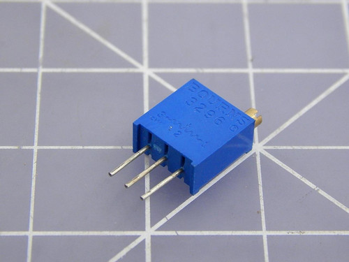 Lot of 45 Bourns 3296 Trimmer Potentiometers T101452 For Sale