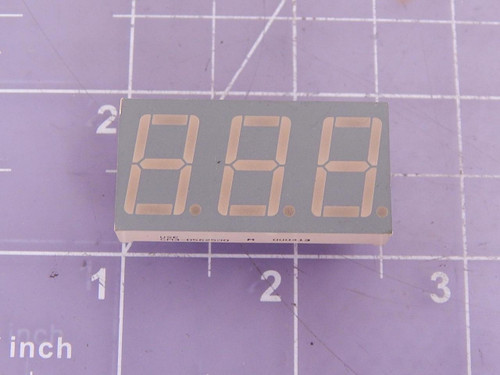 LOT OF 350 CM3-0562500 DIGIT NUMBER LED'S T102326