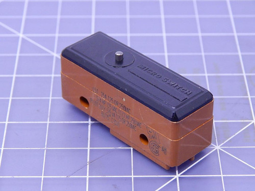 Micro Switch BE-R205 Basic / Snap Action Switches BASIC SW SPDT 25 A 250 VAC PIN PLGR ACTR T106643 For Sale
