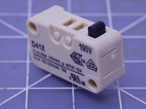 Lot of 250 Cherry D41X, D419-PBAA Snap Switches 0.1 A 125-250 VAC T106229 For Sale