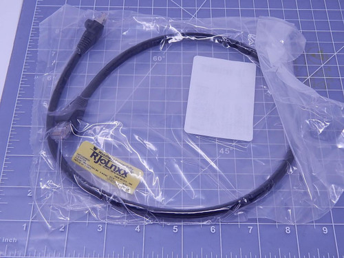 Lot of 50 Brad Connectivity 1300500456 Ethernet Male/Female Cable T105602 For Sale