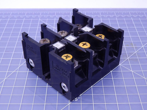 Lot of 3 Fuji Electric AYBN10 Fuse Holders T105574 For Sale