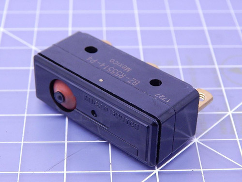 Micro Switch BZ-R55514-P4 Basic / Snap Action Switches BASIC SW SPDT 15 A 250 VAC PIN PLGR ACTR T106882 For Sale