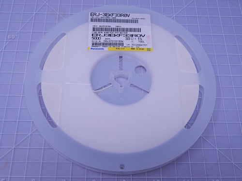 Lot of 5000 Panasonic ERJ-3EKF33R0V Thick Film Resistors - SMD 0603 33.0 ohms 1 % Tol AEC-Q200 T108817 For Sale