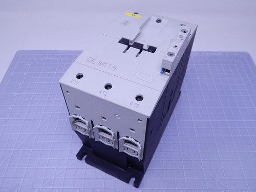 Moeller DIL M(C)115 Contactor w/ Auxiliary Contact T114344 For Sale