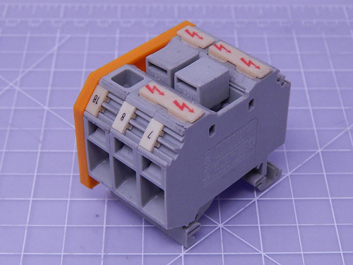Lot of 6 Wago 283 Terminal Blocks T114902 For Sale