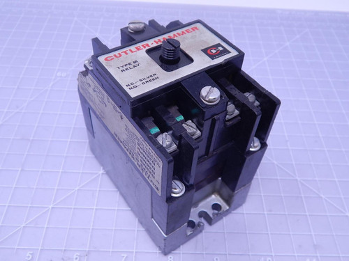 Cutler Hammer D23MB Type M Relay T115077 For Sale
