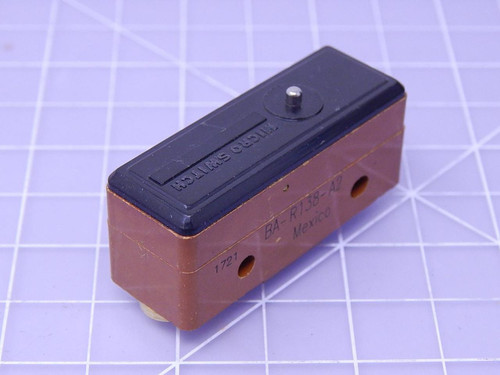 Micro Switch BA-R138-A2 Basic / Snap Action Switches Basic SW SPDT 20 A 250 Vac PIN PLGR ACTR T114438 For Sale