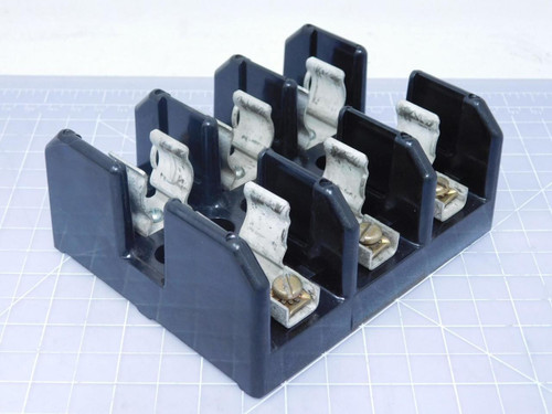 Buss J60030-3P FUSEBLOCK, 3-POLE, PRESSURE PLATE T118913 For Sale