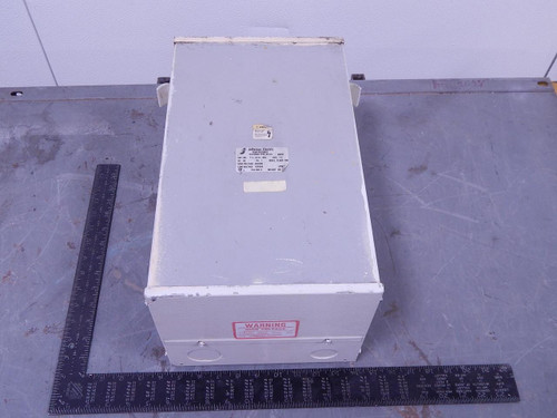 Jefferson Electric 211-0131-055 7.5 kVA Transformer Figure 2 240 x 480 VOLTS 120/240 VOLTS T119559 For Sale
