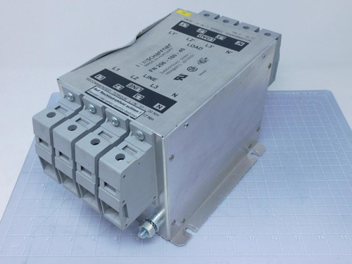 Schaffner FN 256-160-40 Compact General Purpose 3 Ph And Neutral Line EMC Filter T121366 For Sale