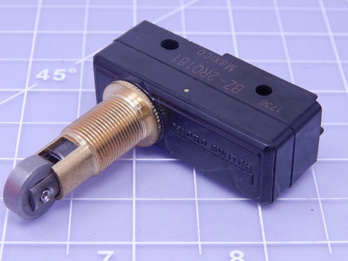 Micro Switch BZ-2RQ181 Basic / Snap Action Switches SPDT 15 A 250 Vac Overtravel Plunger T121869 For Sale