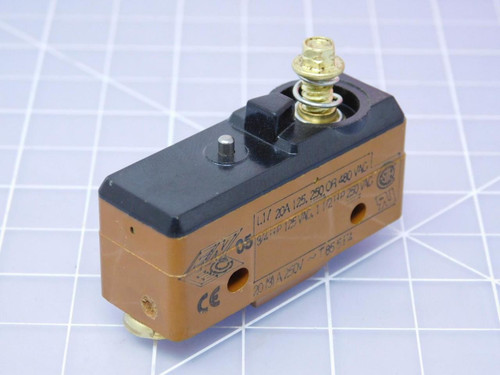 Micro Switch BA-R122-A4 Basic / Snap Action Switch 20 A 125, 250 or 480 VAC T122203 For Sale