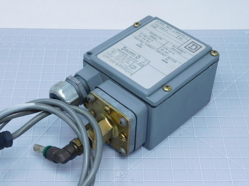 Square D 9012GAW-5 Pressure Switch 9012G - Adjustable Scale T125830 For Sale