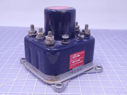 Cutler-Hammer MS24143-1 Power Relay 28 VDC 115/200 VAC T127311 For Sale