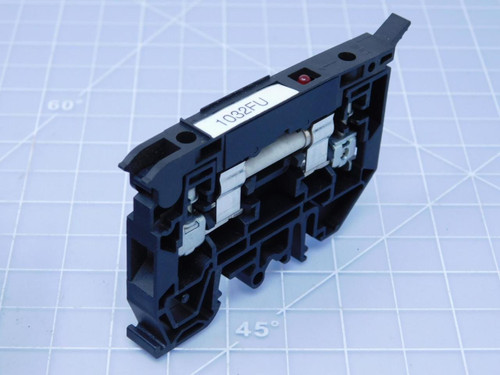 Lot of 8 Allen Bradley 1492-H    Fuse Terminal Block 500 V 4 mm2 For Sale