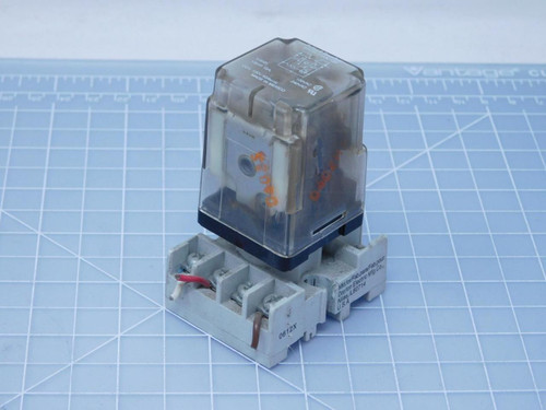 Lot of 4 TE Connectivity KRPA-11AN-120    General Purpose Relays 8 PIN DPDT 120 VAC For Sale