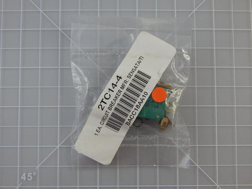 Klixon 2TC14-4 BACC18AA-10   Circuit Breaker For Sale