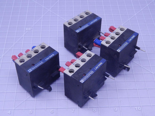 Lot of 4 Telemecanique LA4 DWB    Starter Interface Module For Sale