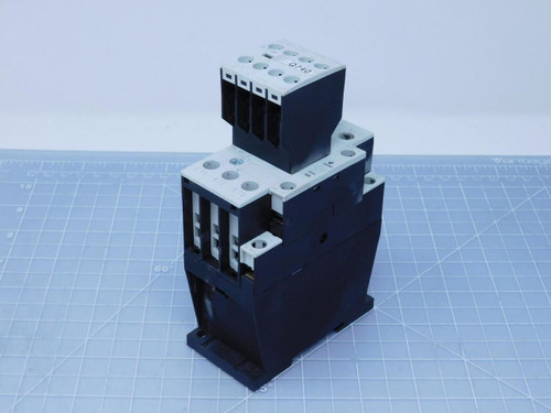 Eaton DIL M17-10 XTCE018C10    Contactor 35 A 8000 V w/ XTCEXFCC22 Auxiliary Contact 16 A 6000 V For Sale