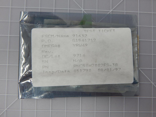 Lot of 86  RNC50H2002FS-38 YRW49   Metal Film Resistors For Sale