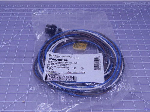 Molex 8R4A00A16M020 1200700109   Micro-Change Receptacle
4-Pole Female Female For Sale
