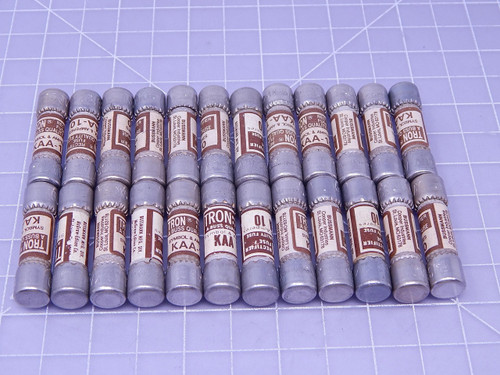 Lot of 24 Cooper KAA-10    Rectifier Fuse For Sale