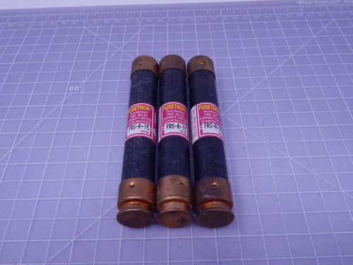 Lot of 3 Cooper Bussman FRS-R-15    Class RK5 Fuse For Sale