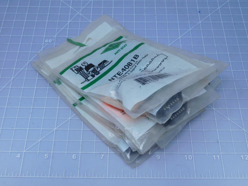 Lot of 8 NTE NTE4081B    Integrated Circuit For Sale