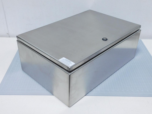 Weigmann  N412241608SSC GR 1400 Series    Stainless Steel Enclosure 24x16x8 For Sale