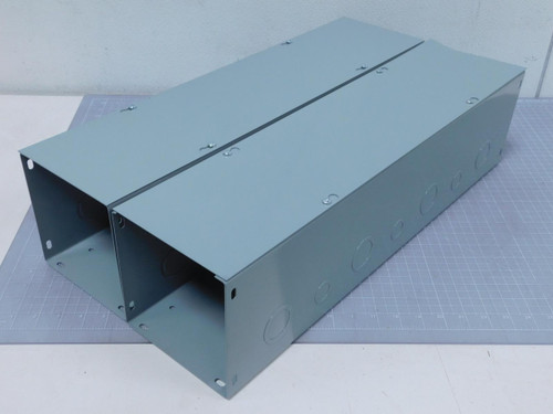 Eaton 6624 G    Screw Cover Wireway 6 x 6 x 24 For Sale