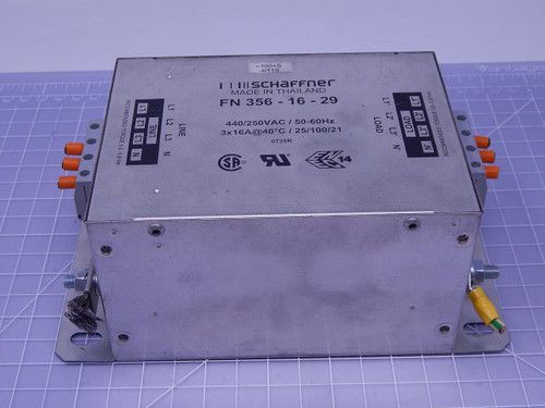 Schaffner FN356-16-29    Phase Filter For Sale